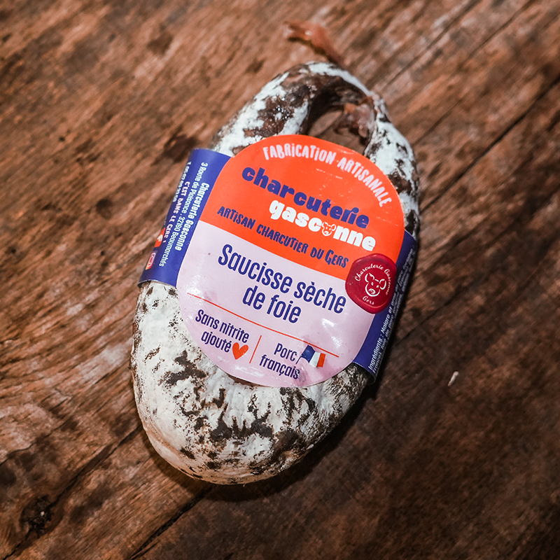 Saucisse dèche de foie