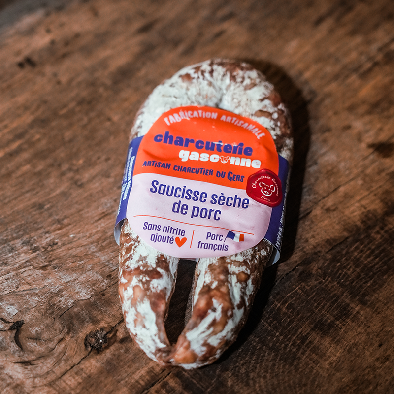 Saucisse sèche pure porc
