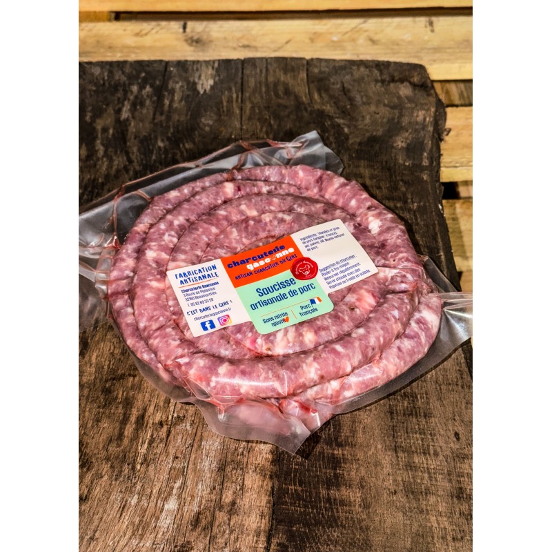 Chipolatas artisanales de porc | Charcuterie Gasconne