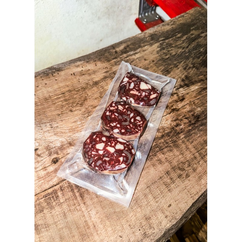 Boudin campagne tranché artisanal | Charcuterie Gasconne