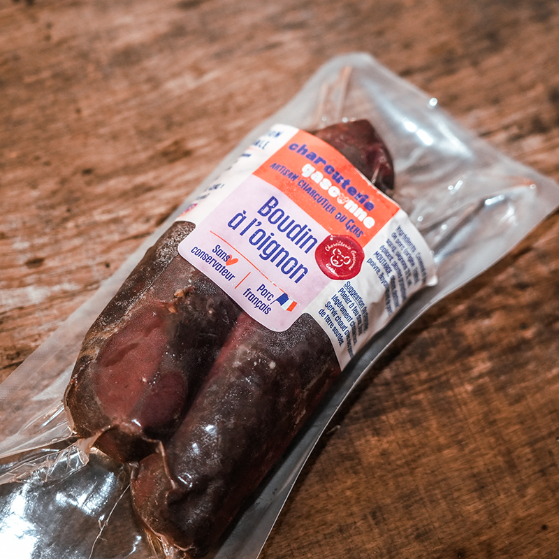 Boudin à l'oignon