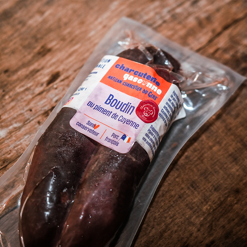Boudin noir au piment de Cayenne