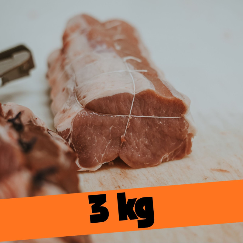 Rôti de porc filet  3kg| Charcuterie Gasconne