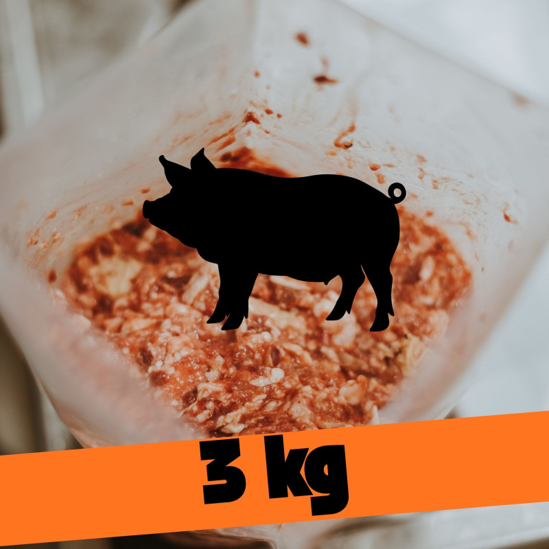 Pâté prêt à cuire au porc 3kg| Charcuterie Gasconne