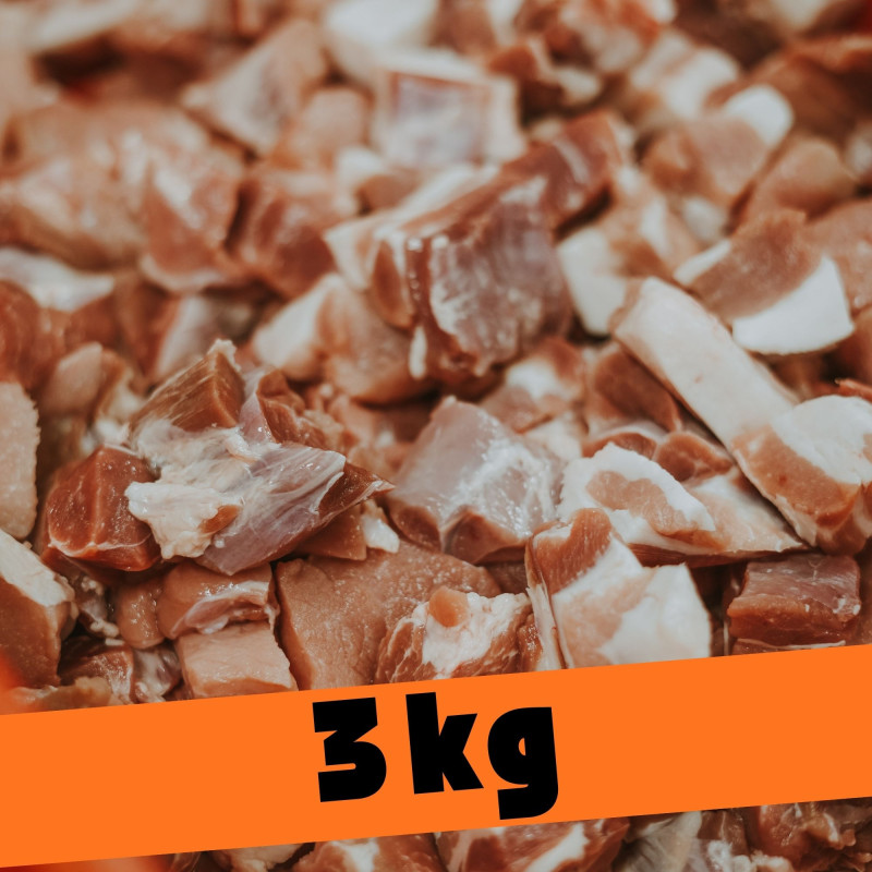 Sauté de porc 3kg| Charcuterie Gasconne