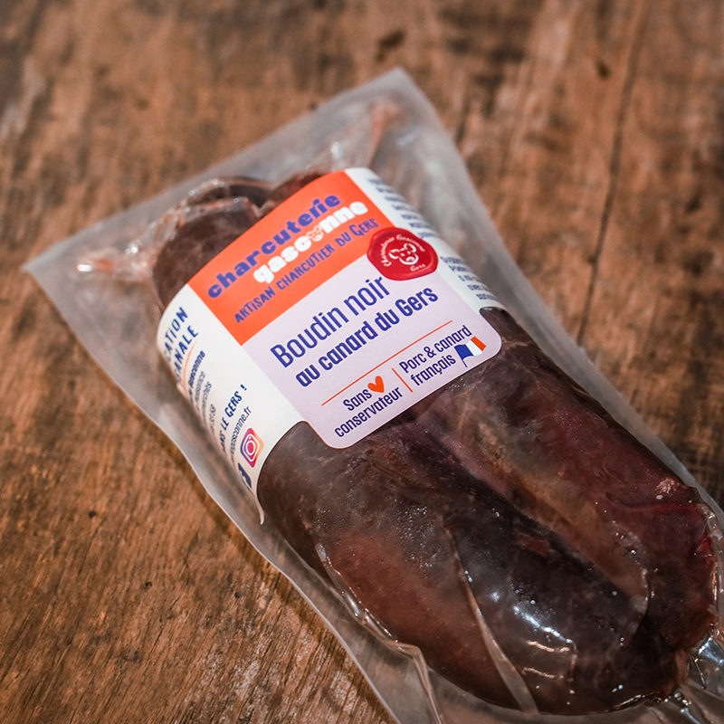 Boudin noir au canard du Gers