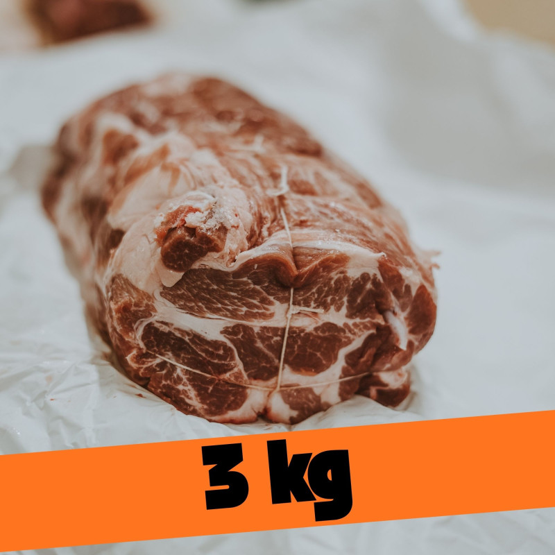 Rôti de porc echine  3kg| Charcuterie Gasconne